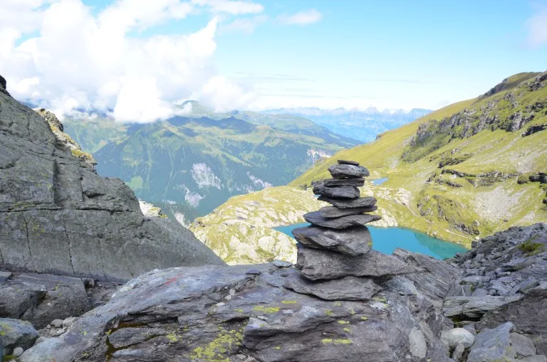 5-Seen-Wanderung-PIzol Steimannli am Schottensee