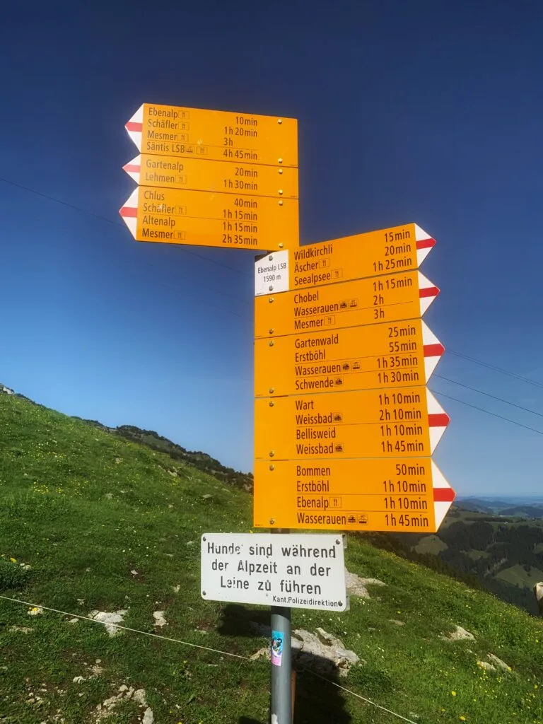 Wanderung Aescher-Wildkirchli Schweiz - Das Abenteuer beginnt in Wasserauen